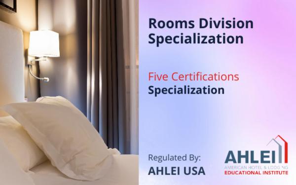 Room Expert Program Rooms Division Specialization (Five Certifications)